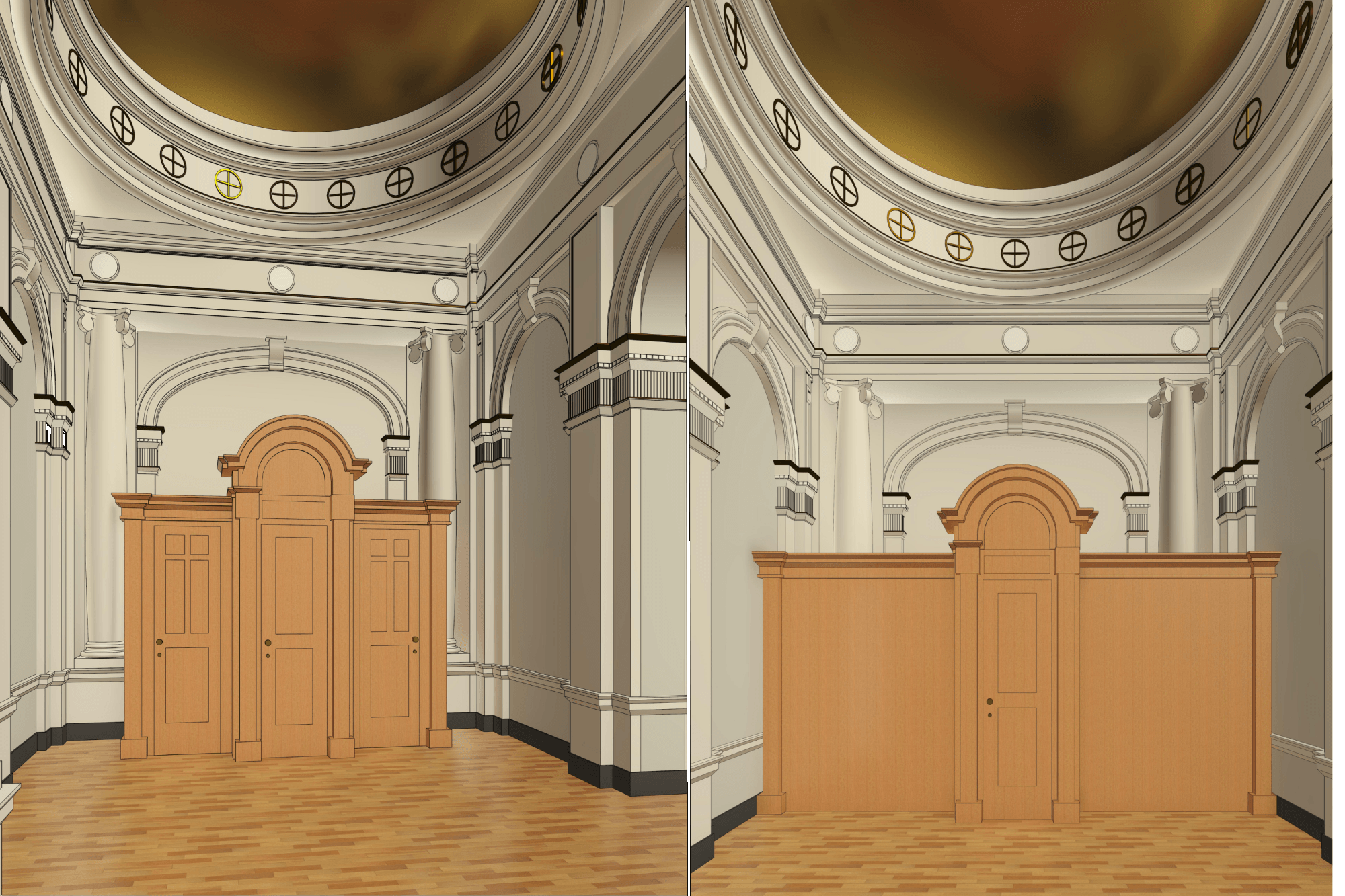 Revit Modeling Services Church 6