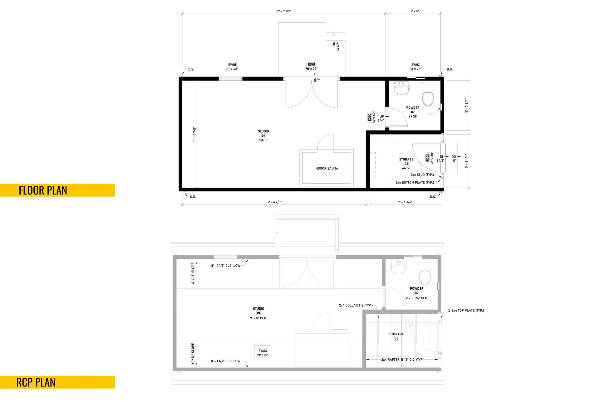 Custom ADU Design Studio project 1