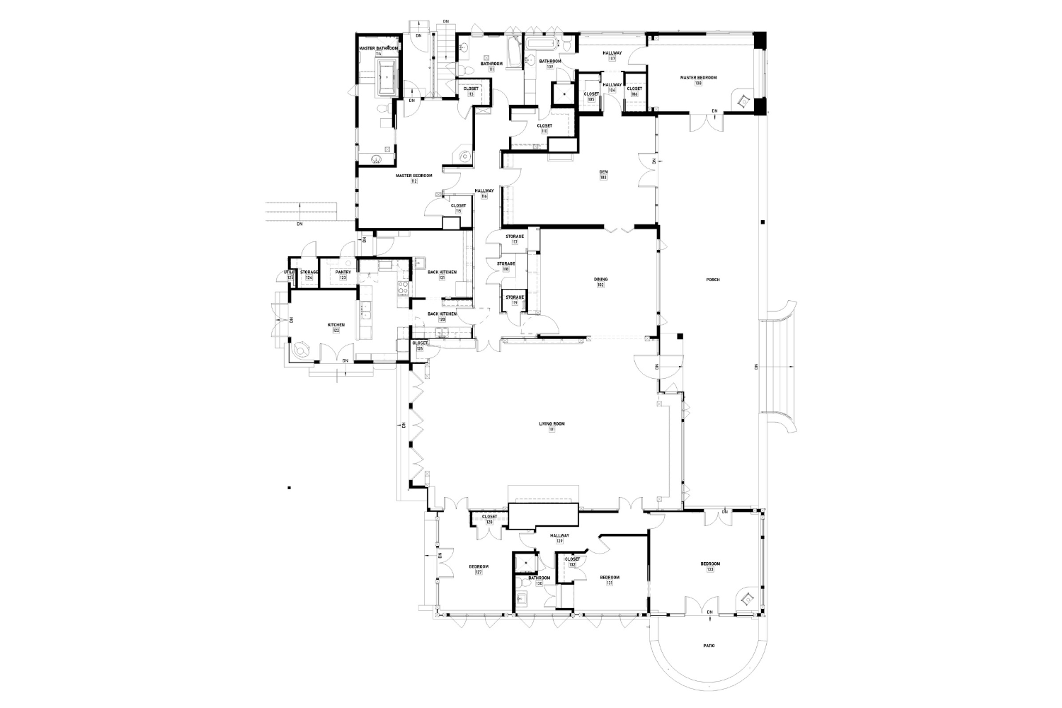 Scan to bim project Single Family House 4