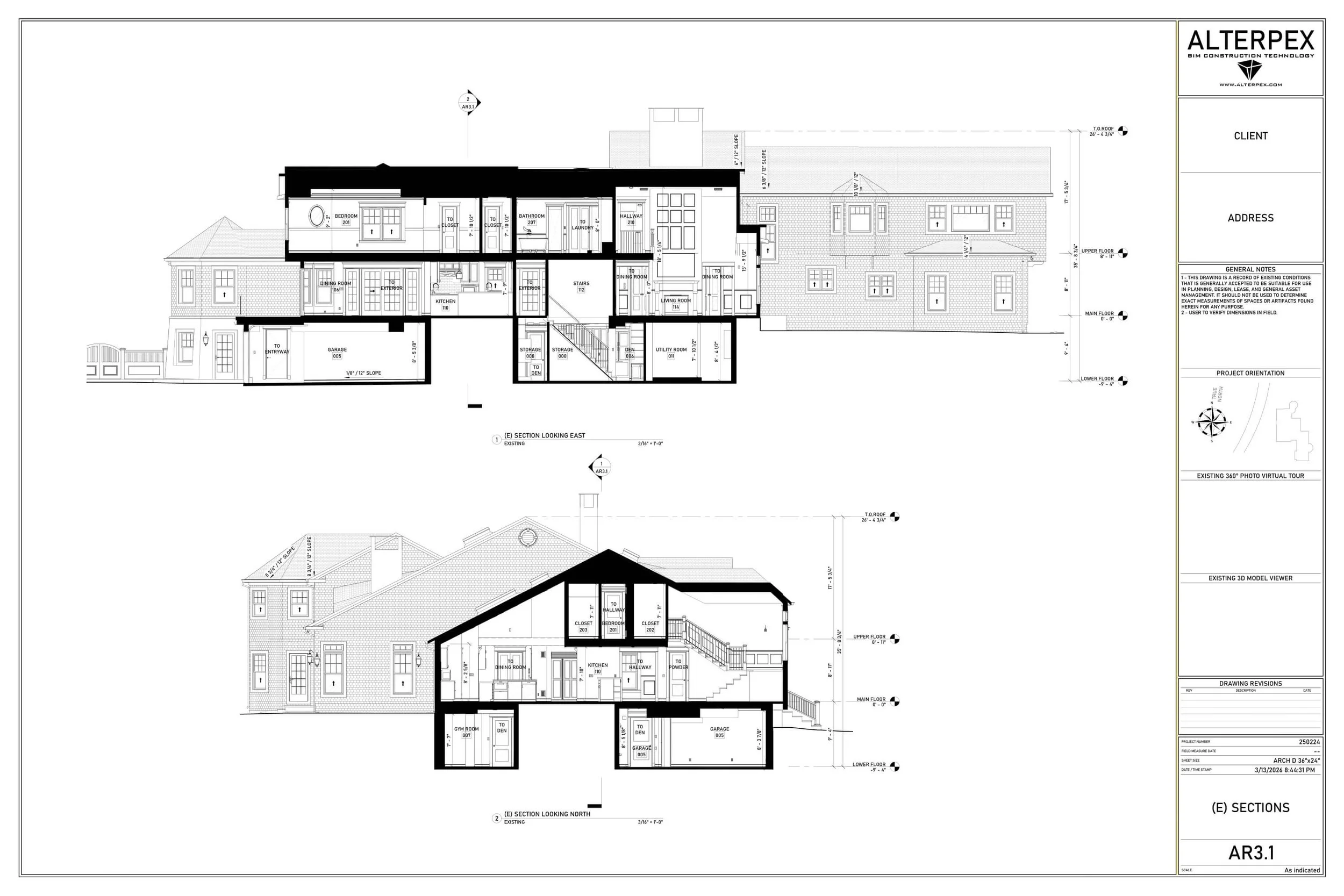 As Built Drawings Project Mansion 24
