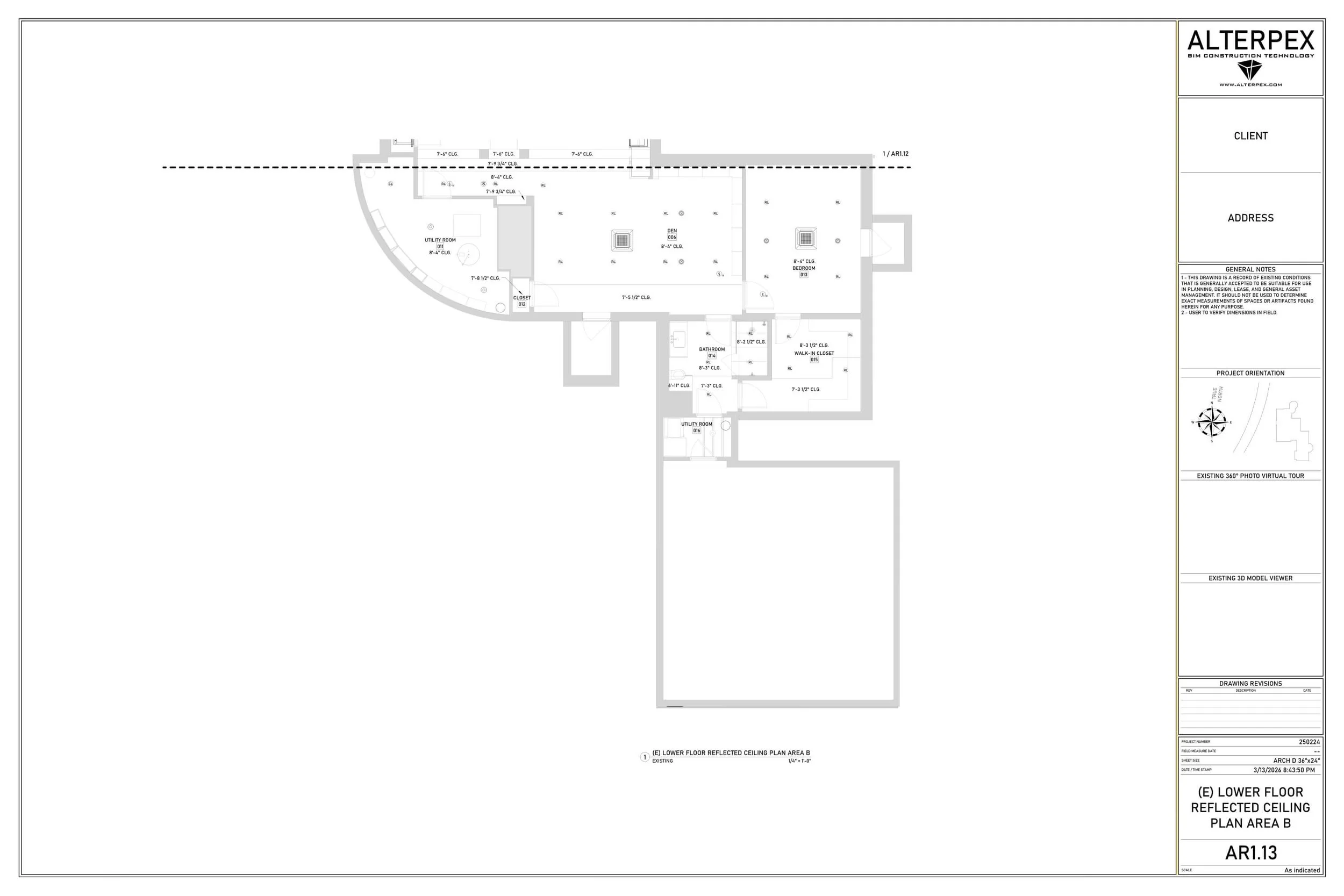 As Built Drawings Project Mansion 15