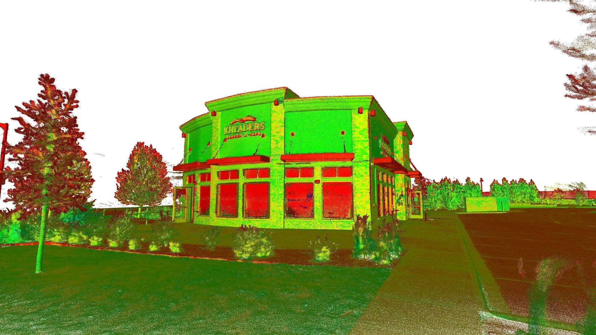 Portfolio laser scanning Restaurant 2