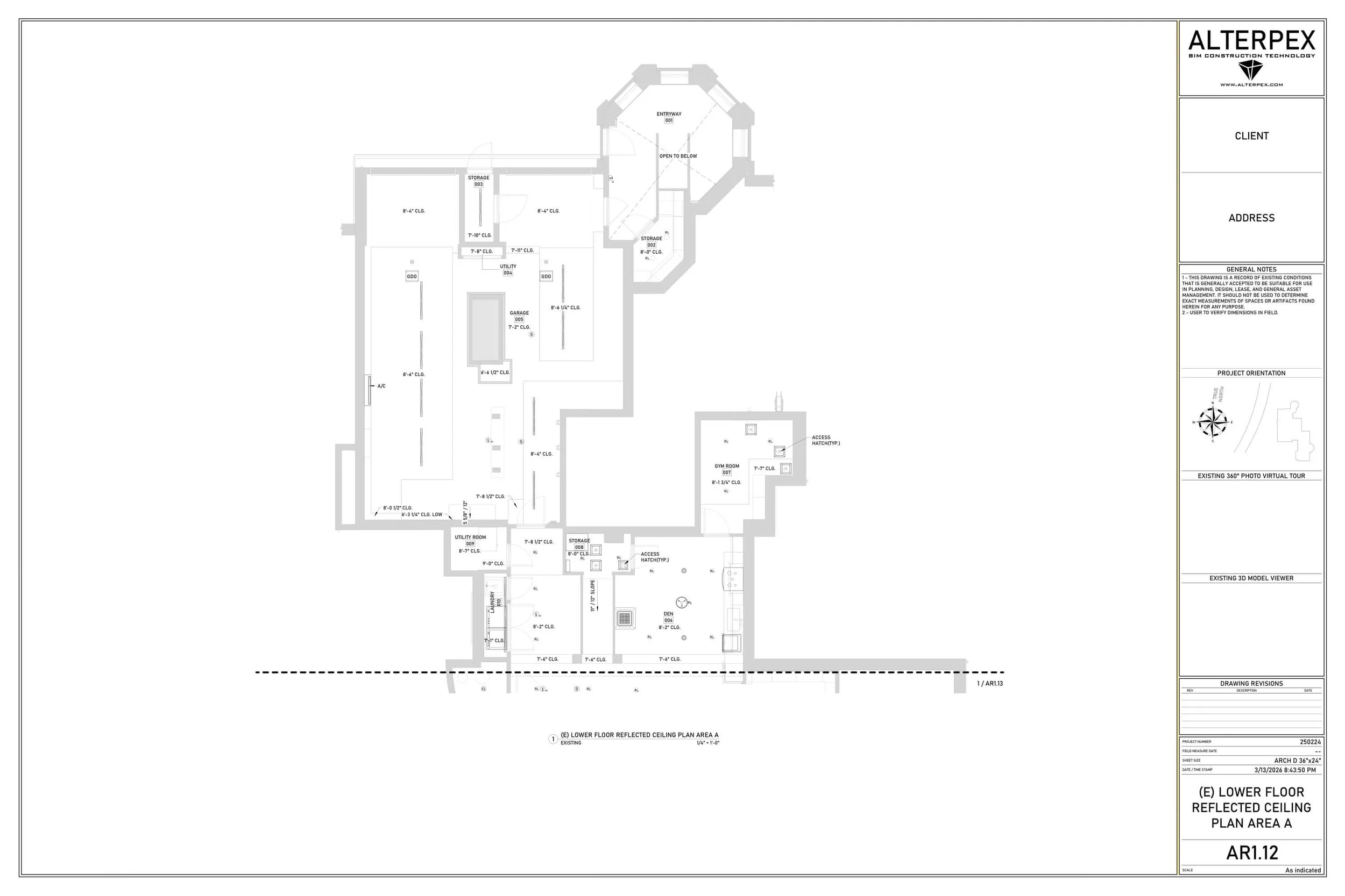 As Built Drawings Project Mansion 14