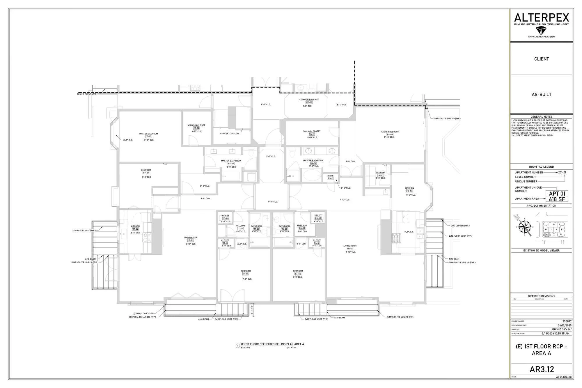 As built project multi family 21