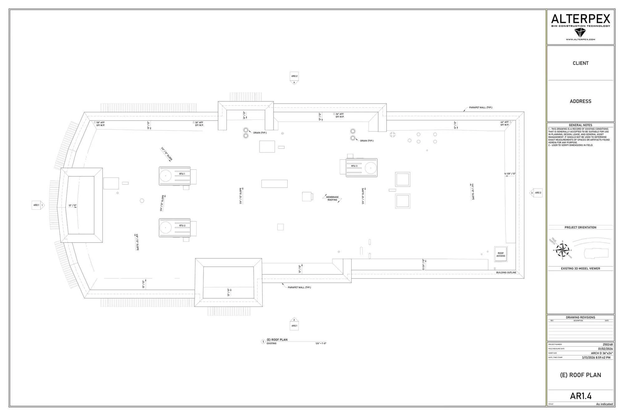 As built project Corinth Sergeant 7