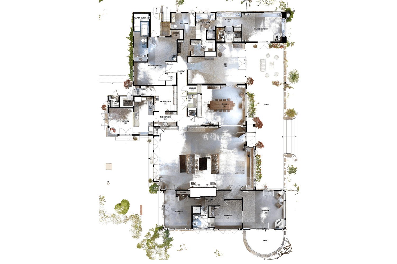 Scan to bim project Single Family House 5