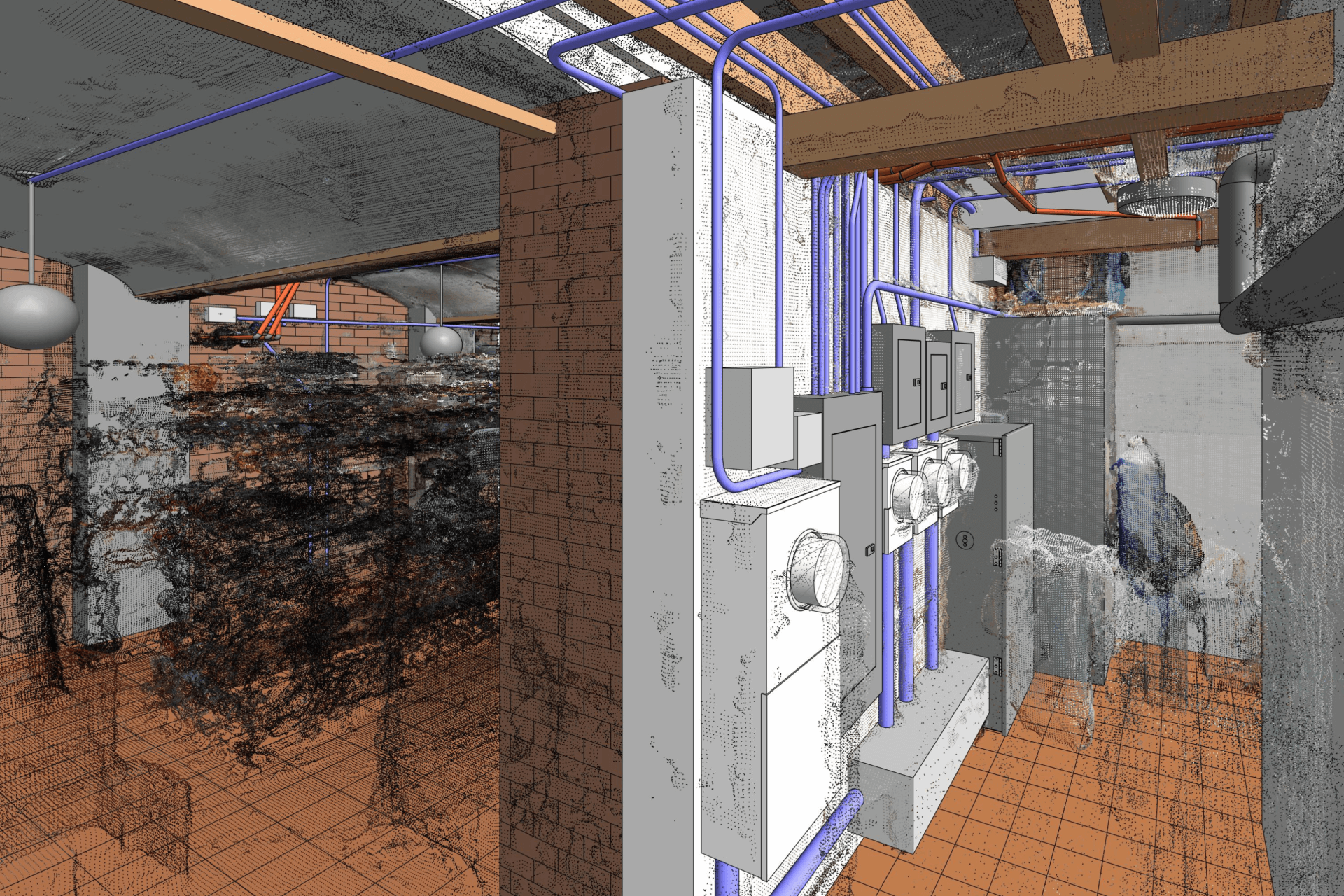Electrical BIM project Restaurant-6