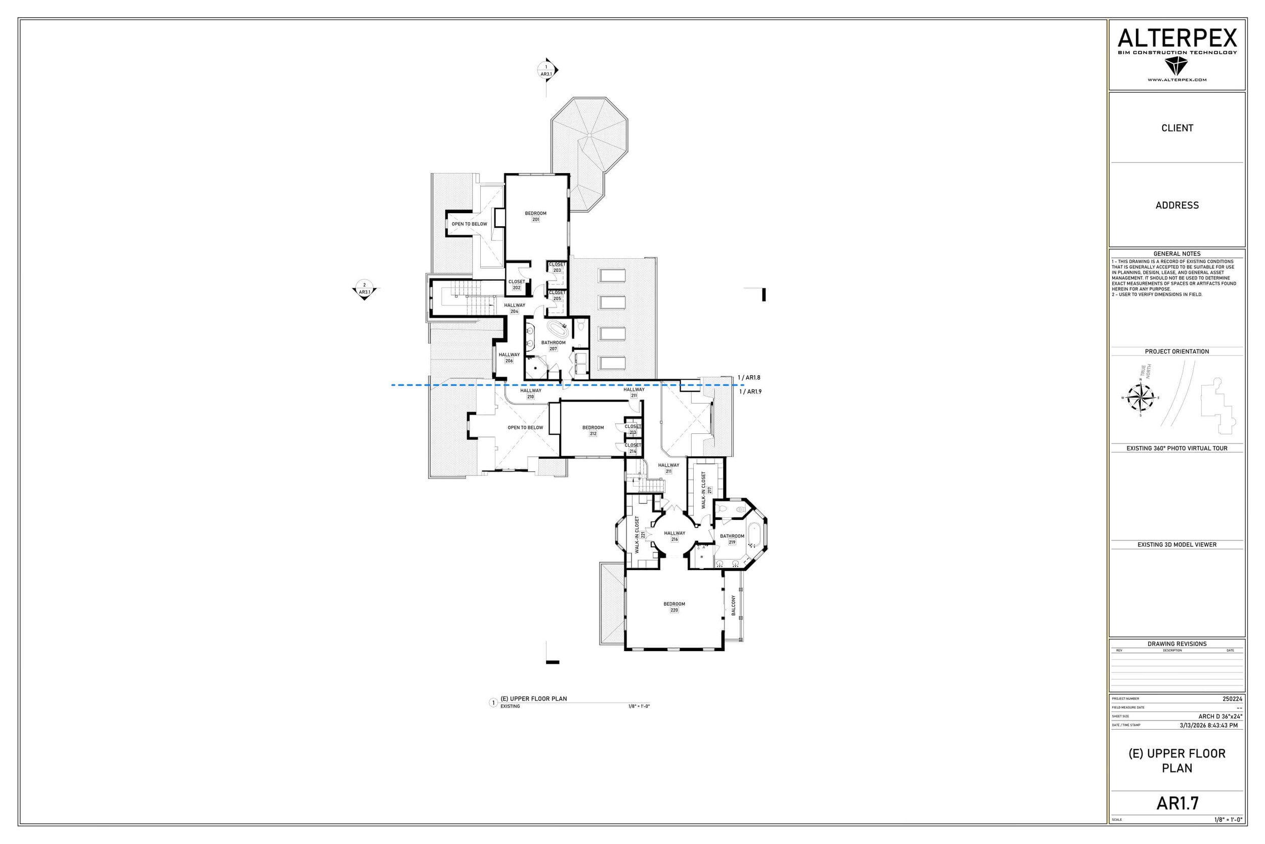 As Built Drawings Project Mansion 9