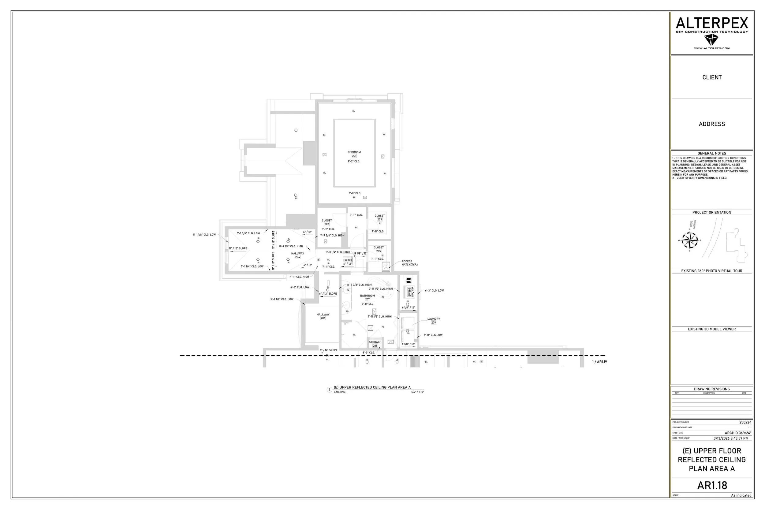 As Built Drawings Project Mansion 20