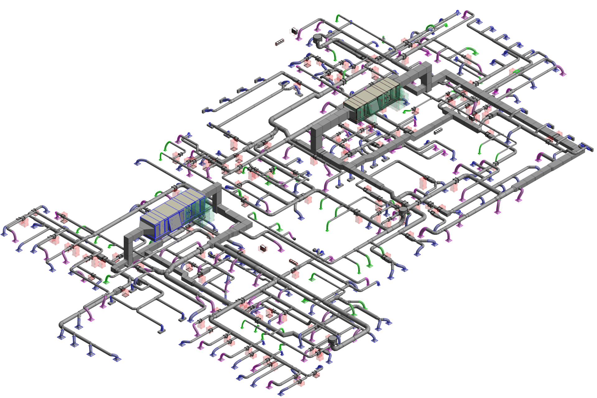 Mechanical BIM project Hospital-2