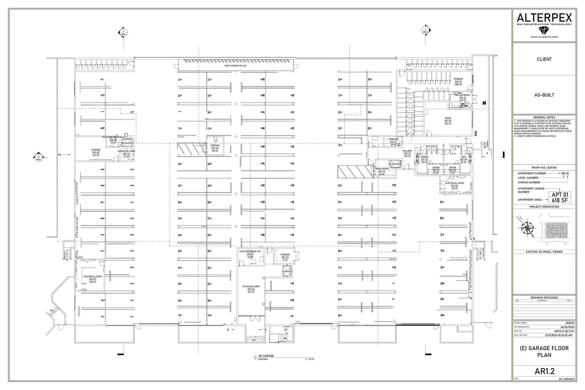 As built project multi family 2