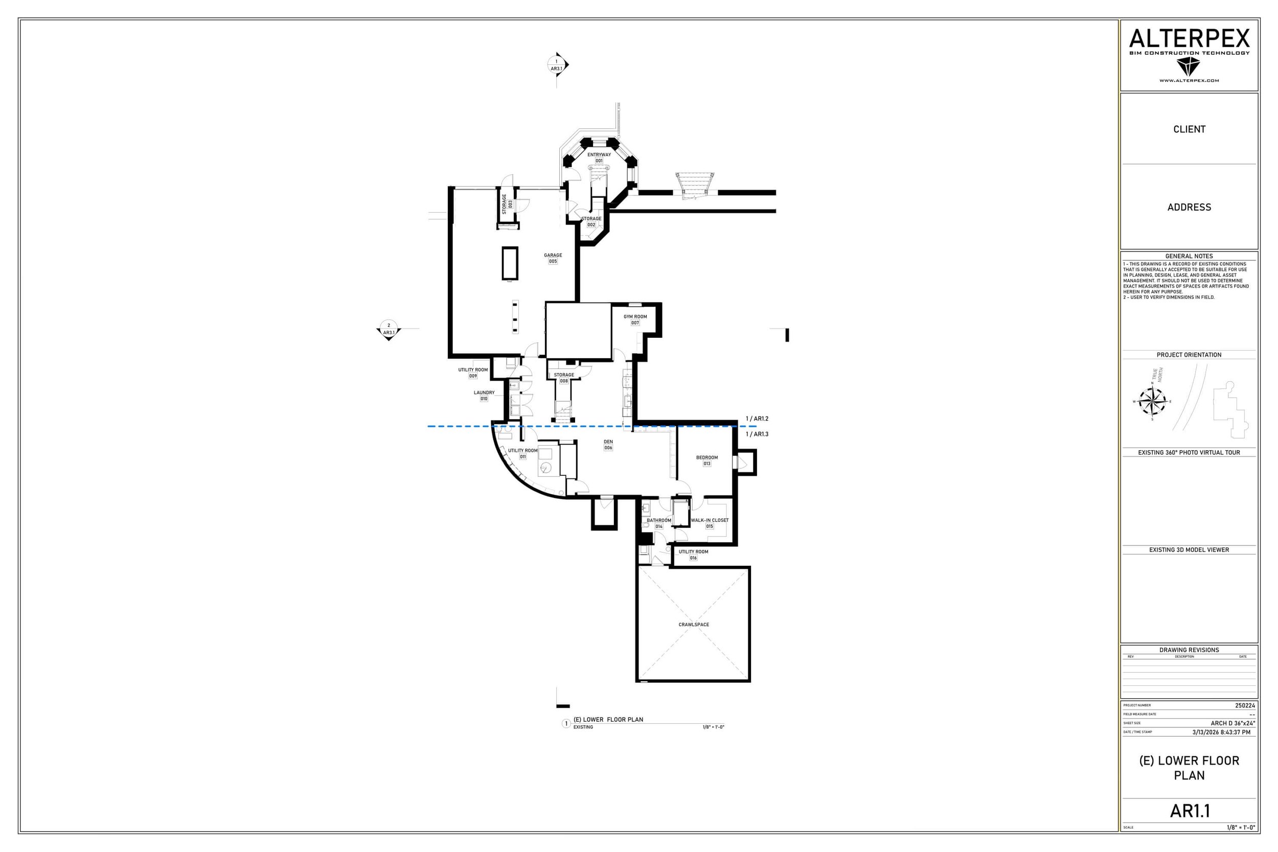 As Built Drawings Project Mansion 3