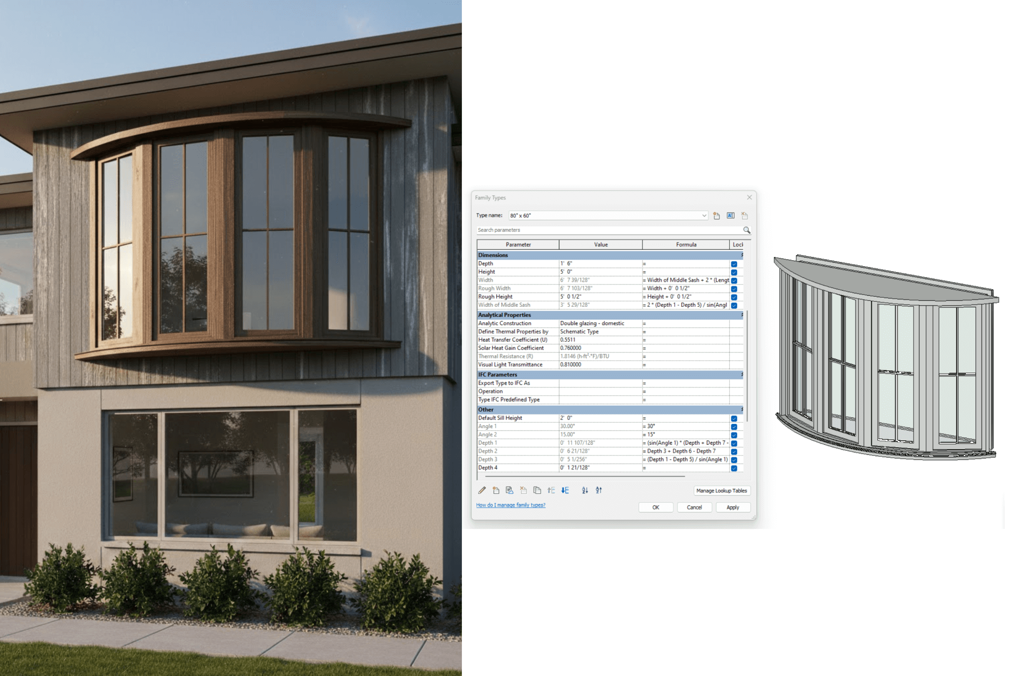 3 Windows Revit Family Creation
