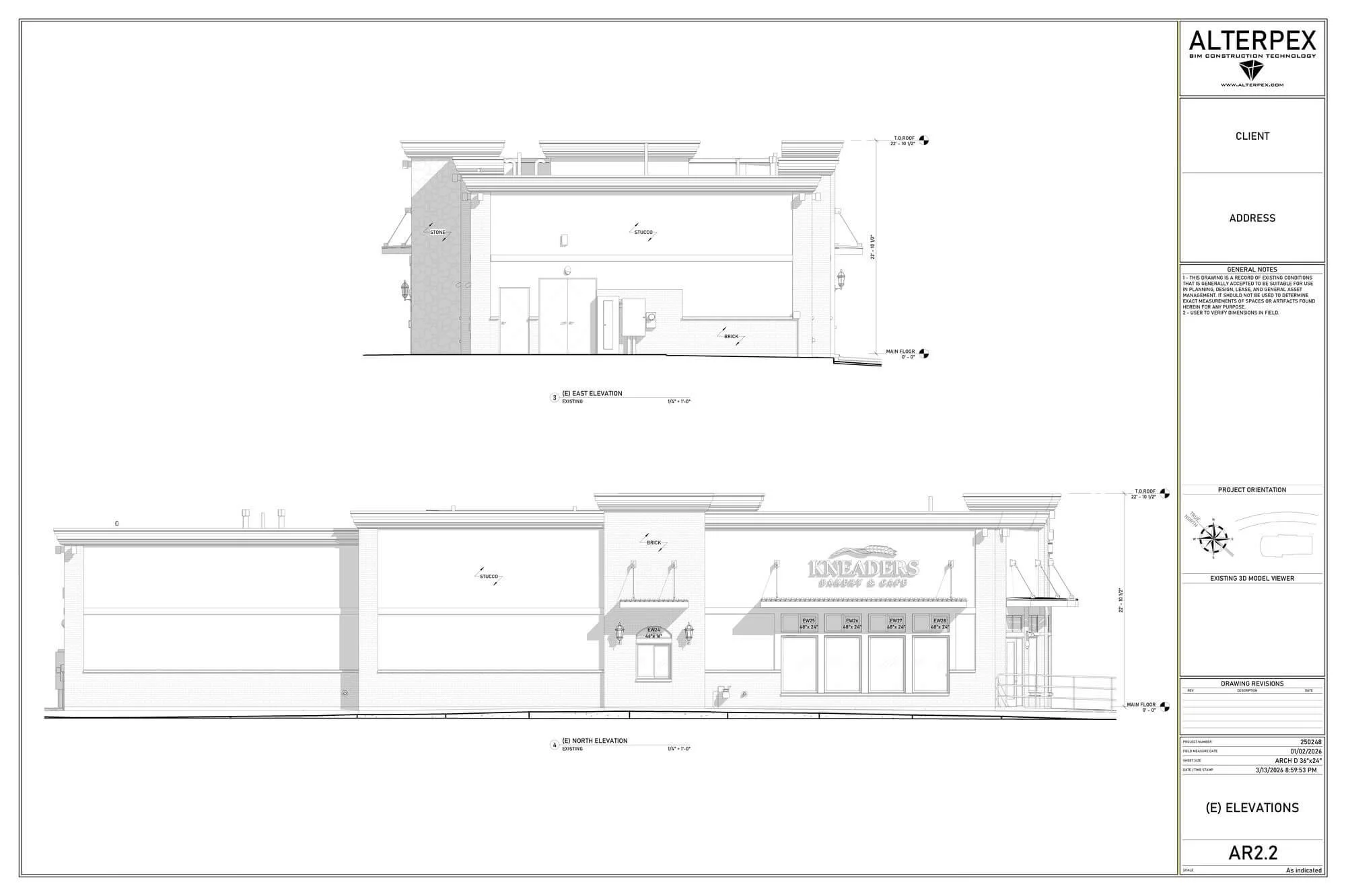 As built project Corinth Sergeant 9