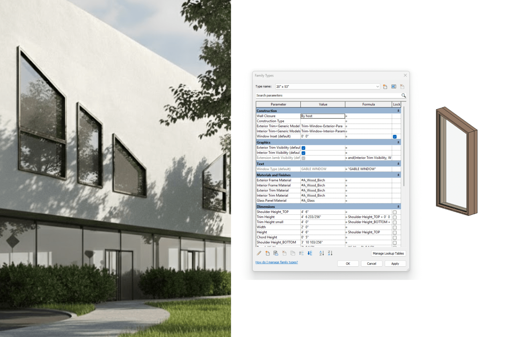 5 Windows Revit Family Creation