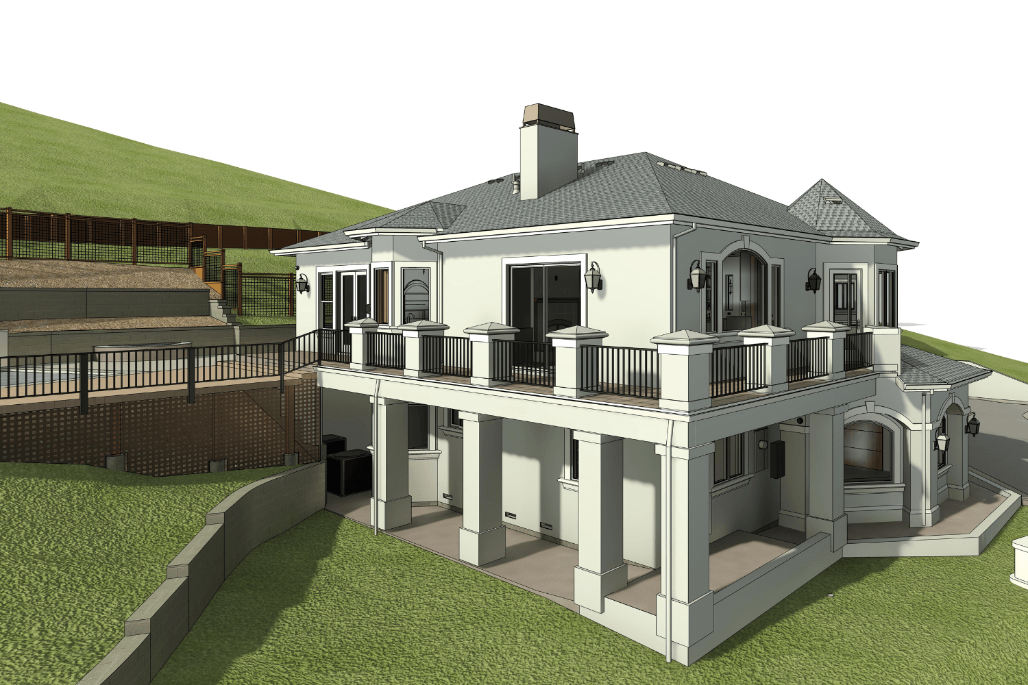 Architectural Modeling Single Family Bathroom Upgrades 3D 3