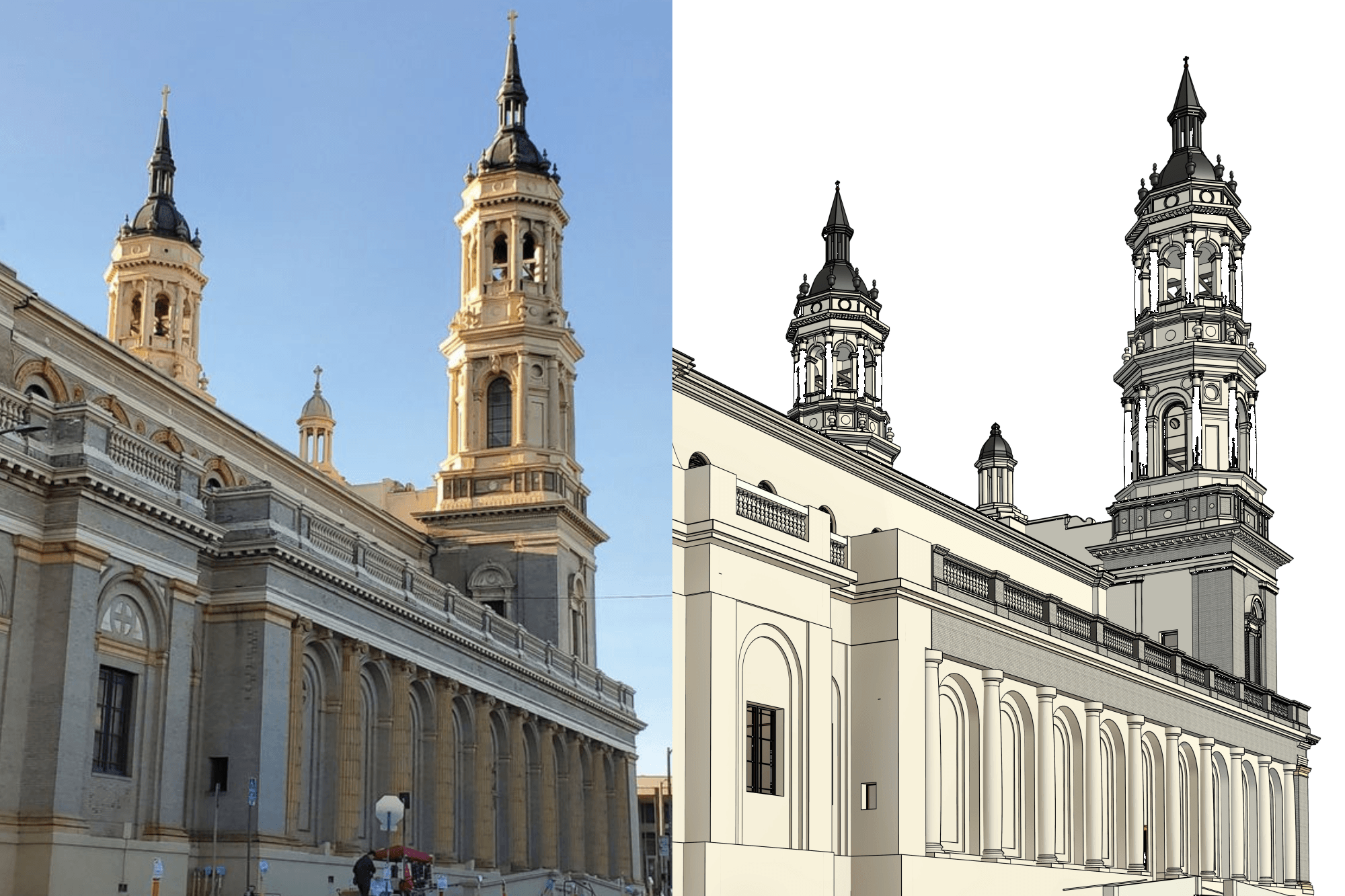 Revit Modeling Services Church 1