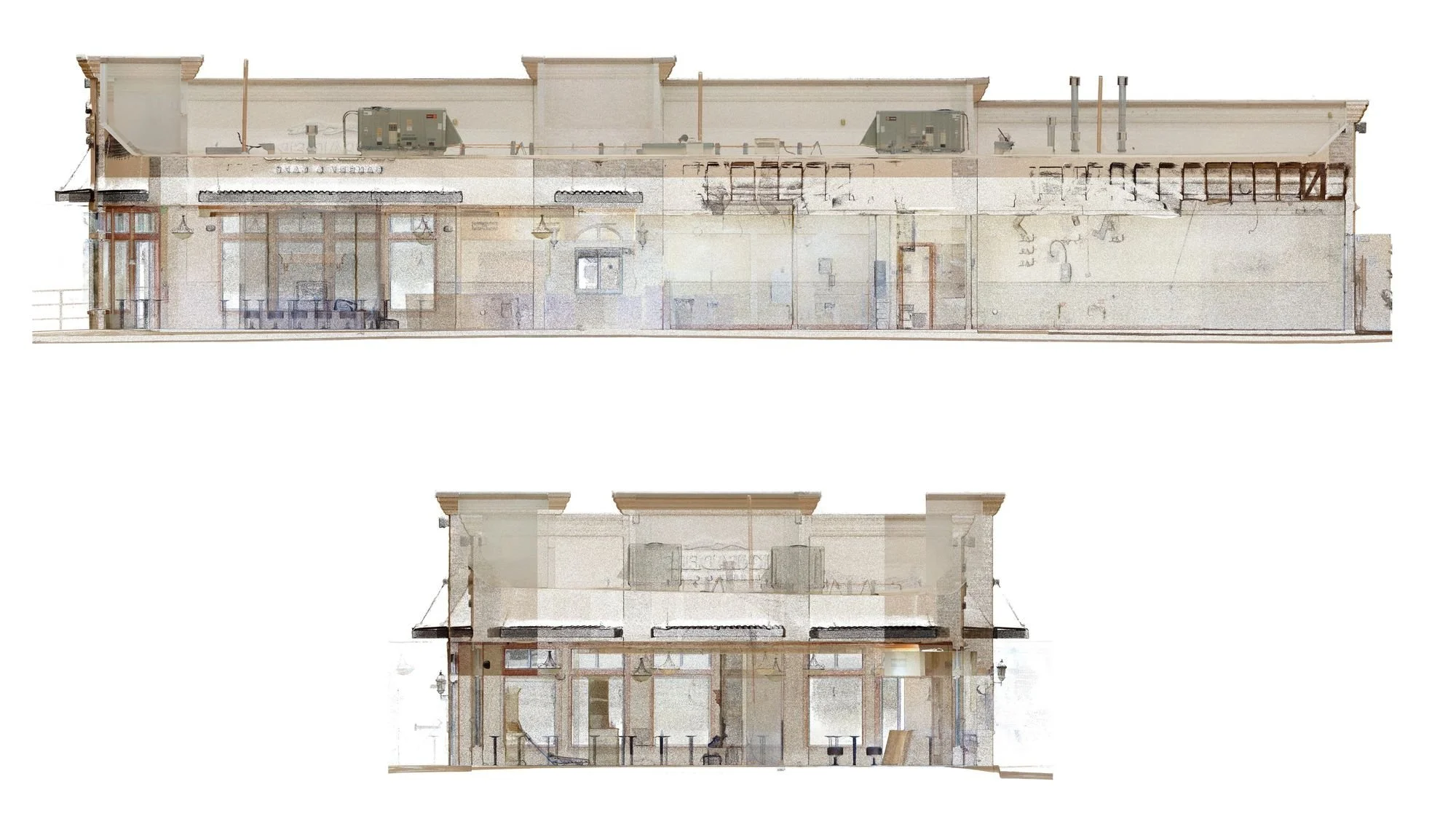 Portfolio laser scanning Restaurant 23