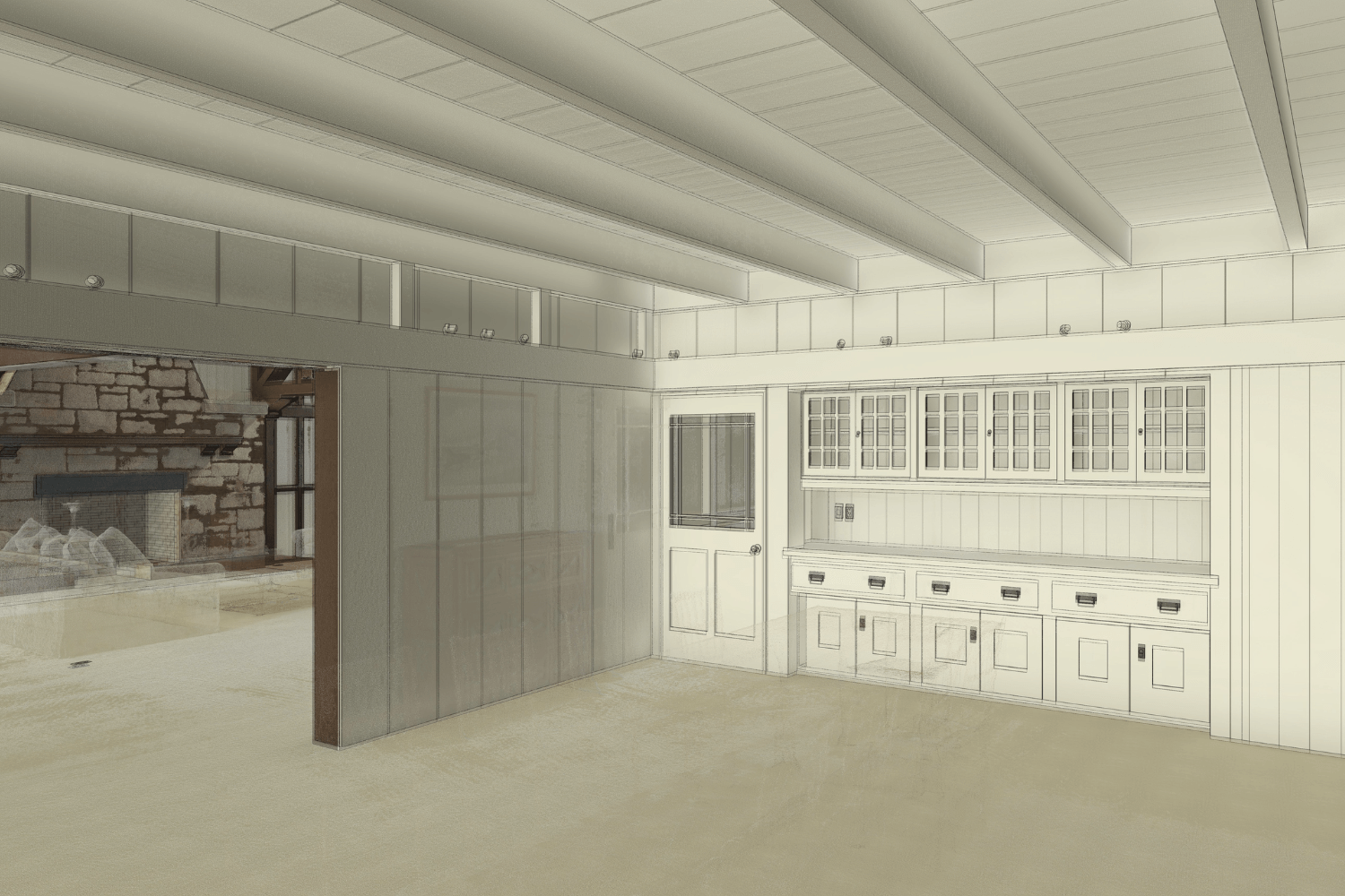 Scan to bim project Single Family House 23