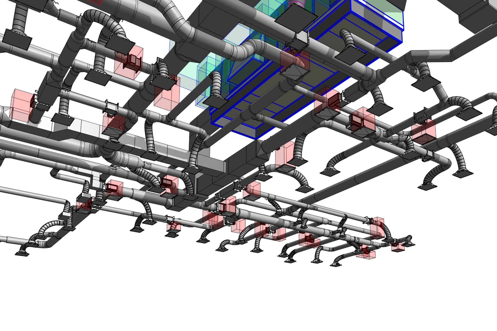 Mechanical BIM project Hospital-4