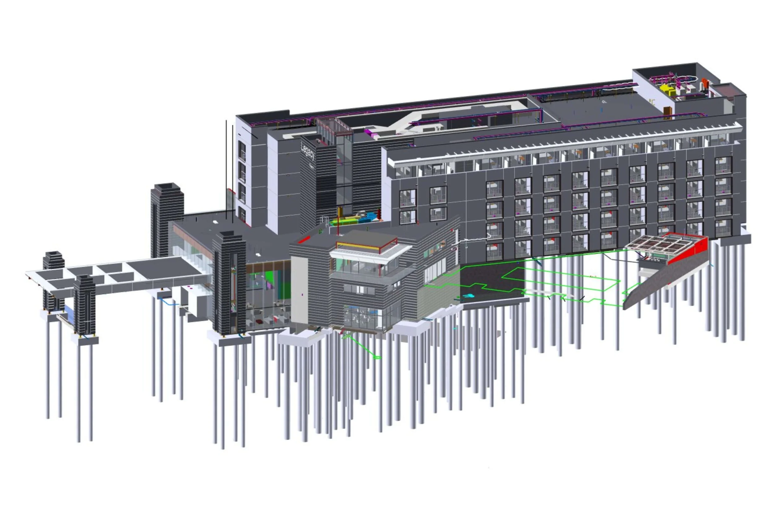 BIM Coordination project hotel 7