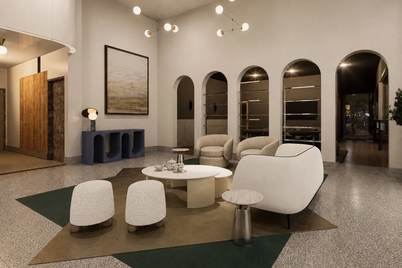 Interior Design Services - Lobby project 1