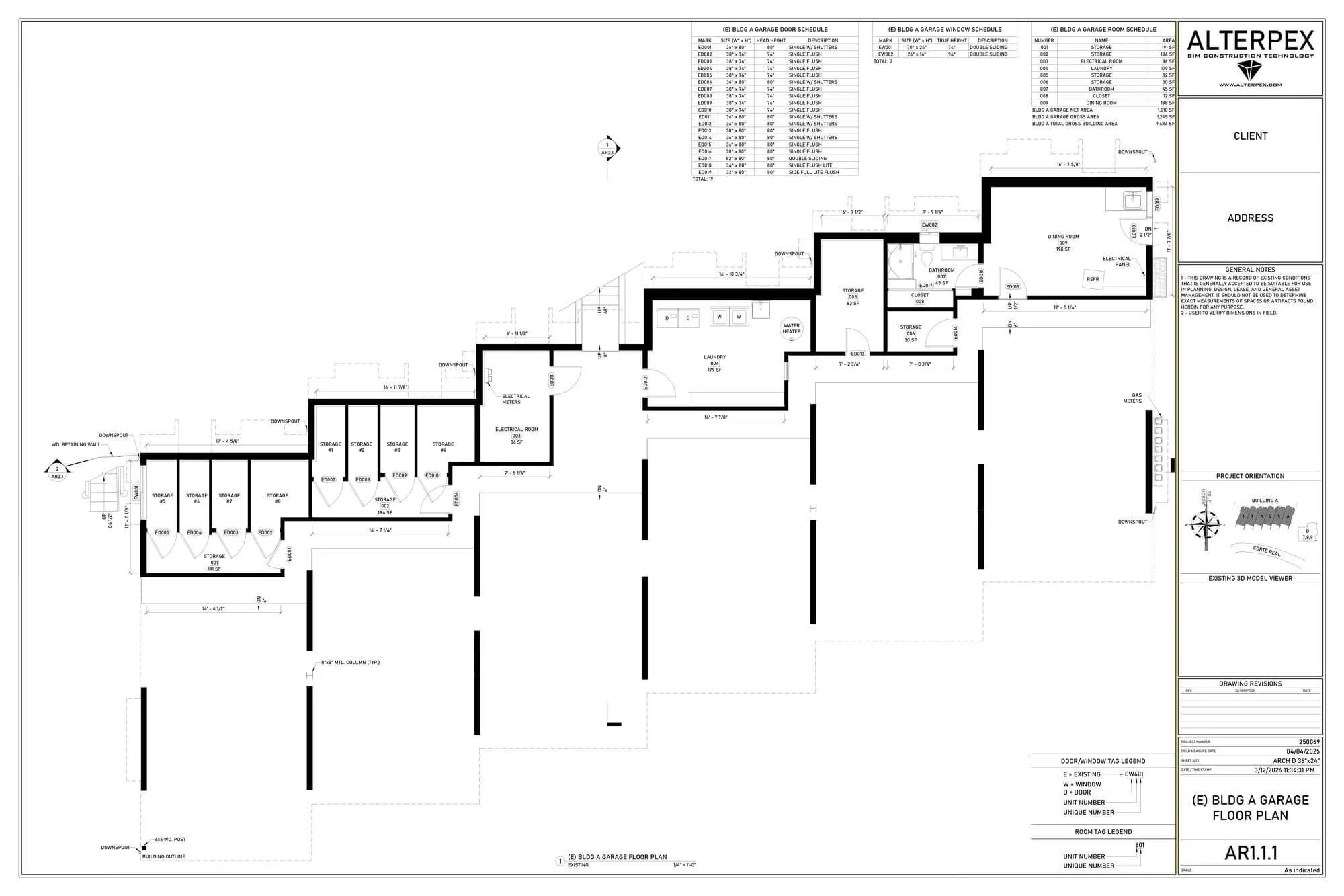 As built project Corte Real 3