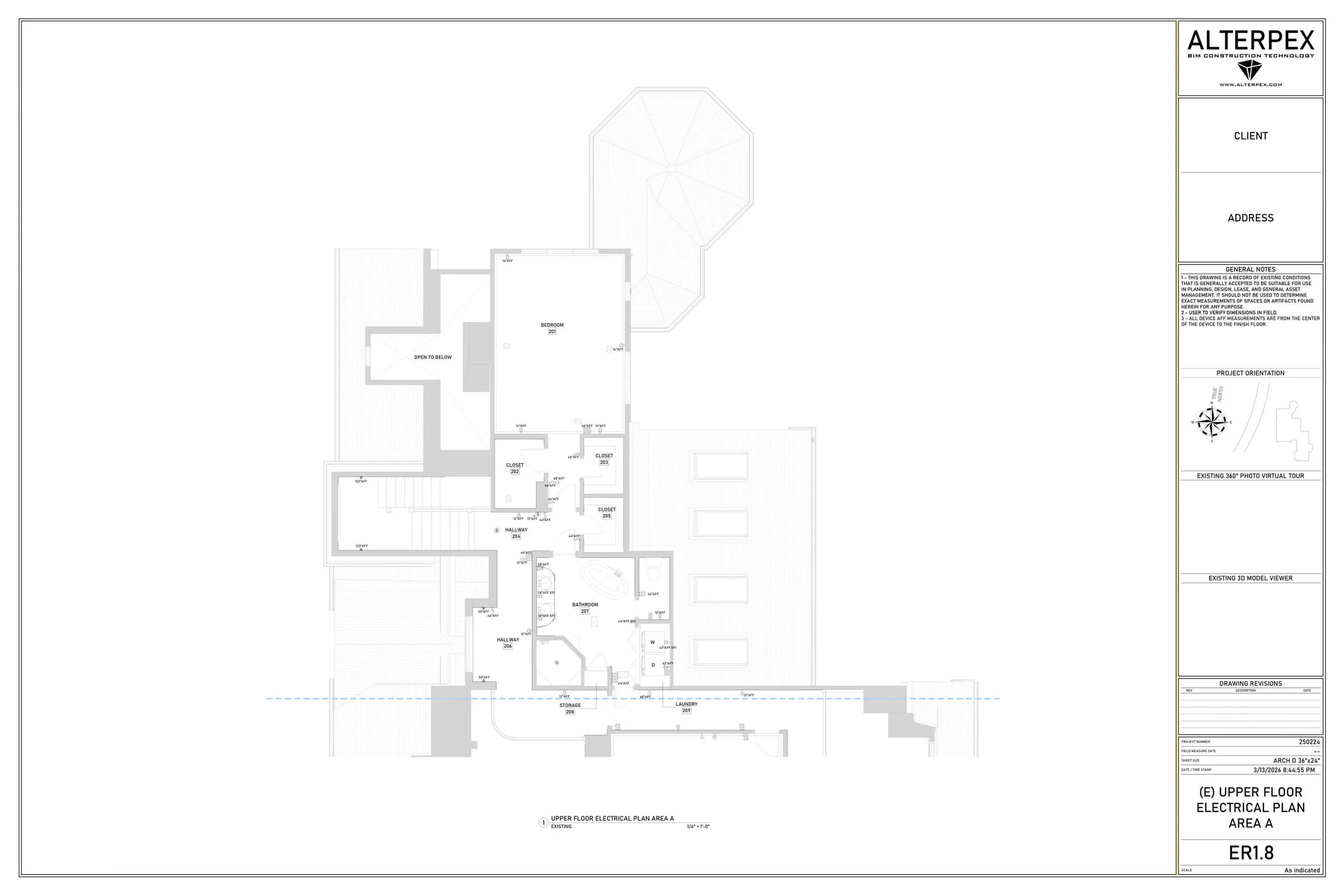 As Built Drawings Project Mansion 36