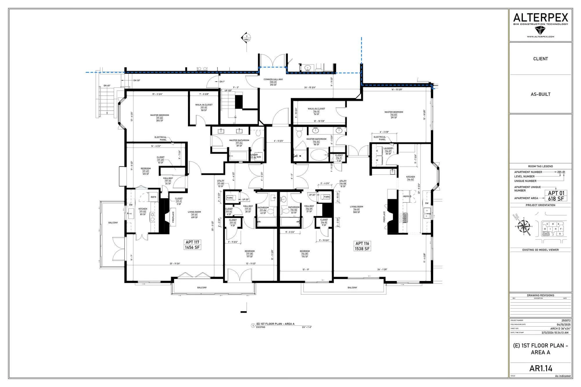 As built project multi family 5