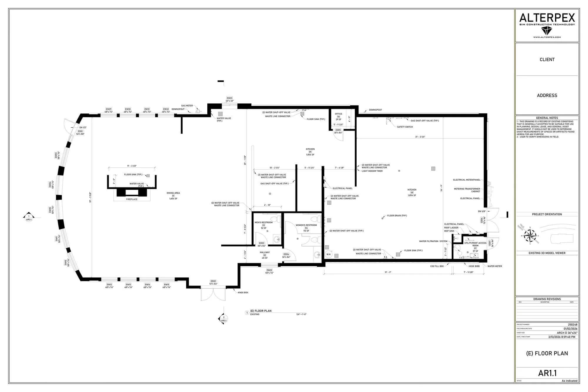 As built project Corinth Sergeant 4