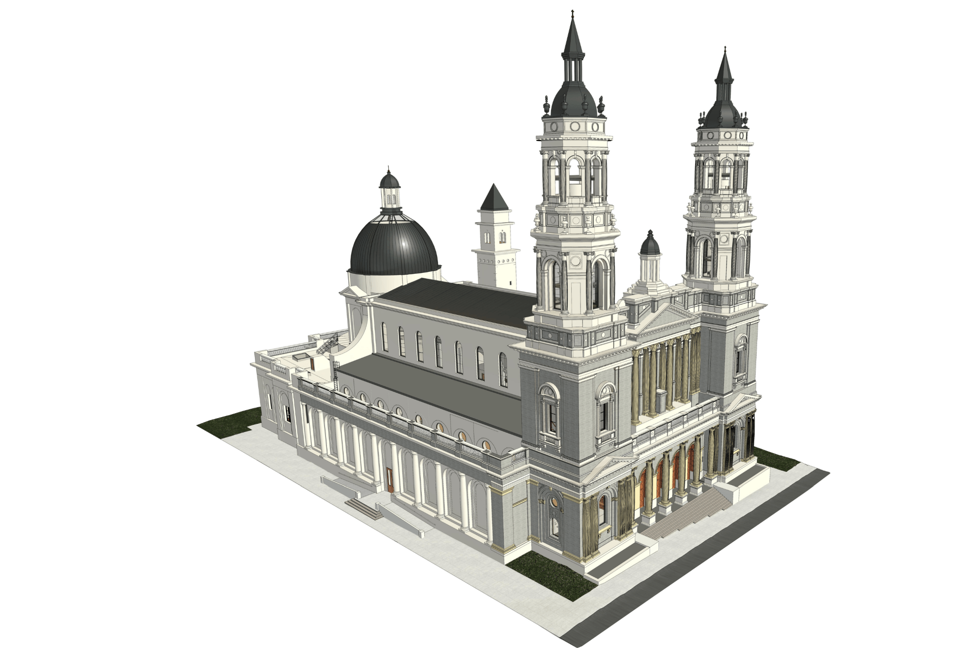Revit Modeling Services Church 9