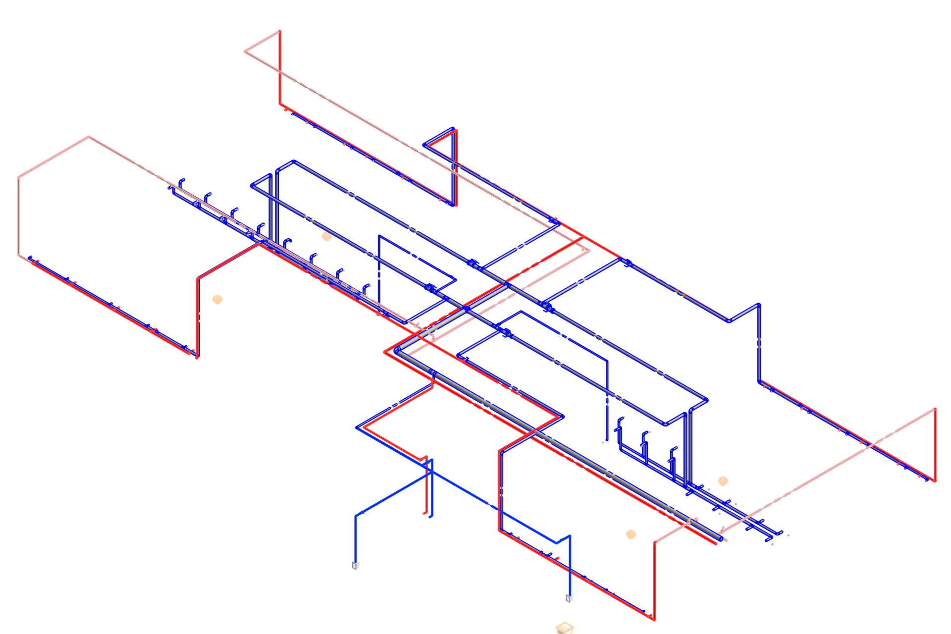 Plumbing BIM project Warehouse-2