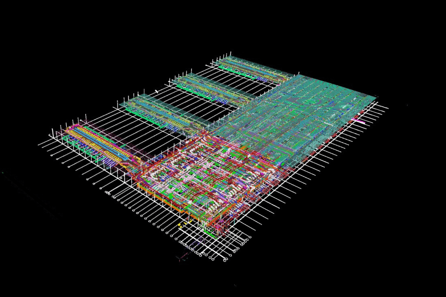 BIM Coordination Services project Warehouse 1