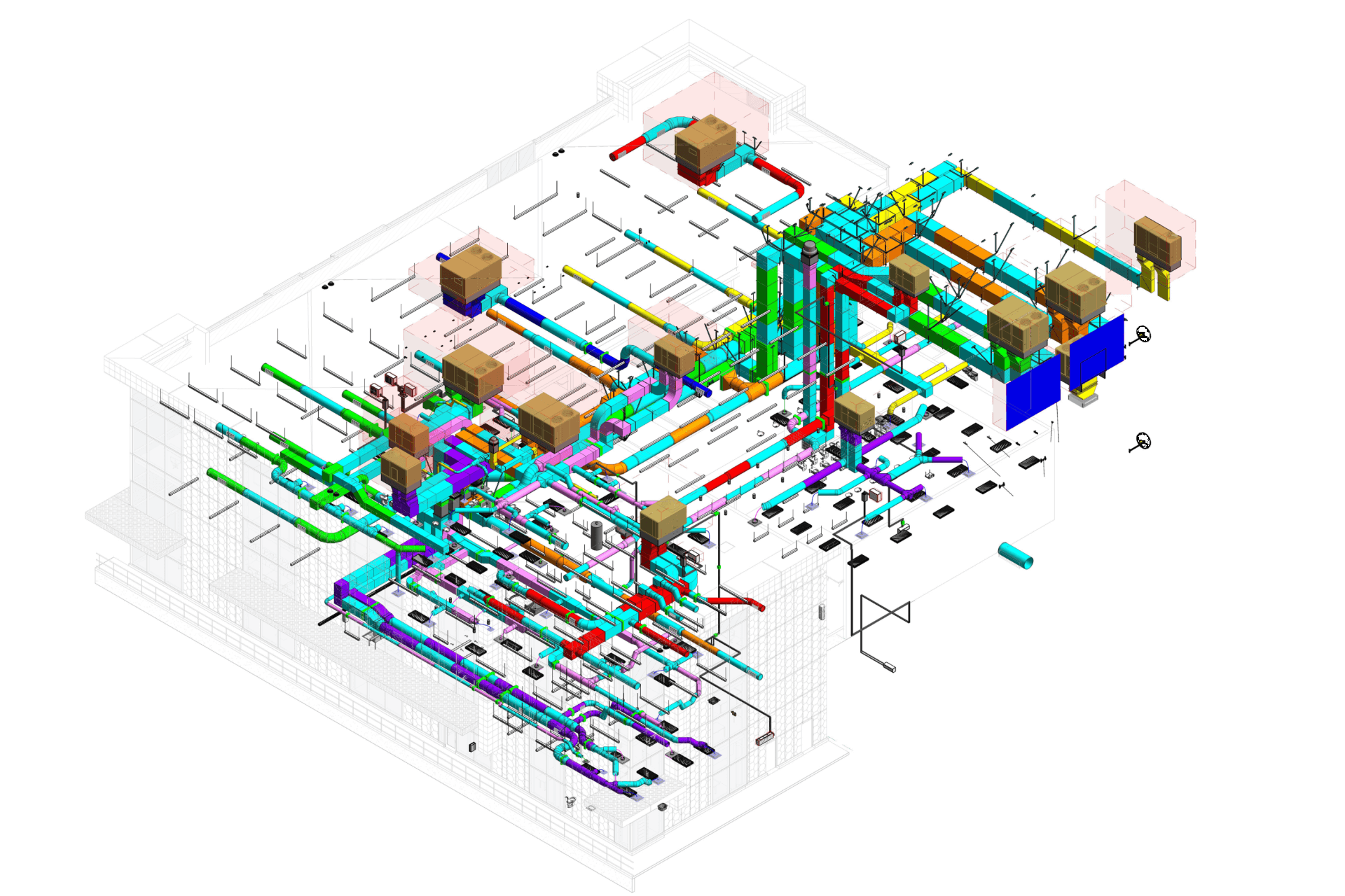 Mechanical BIM project Warehouse-1