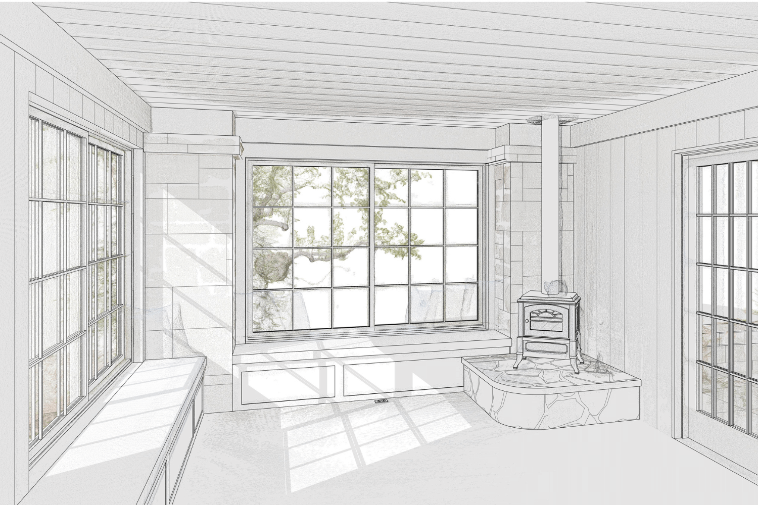 Scan to bim project Single Family House 16