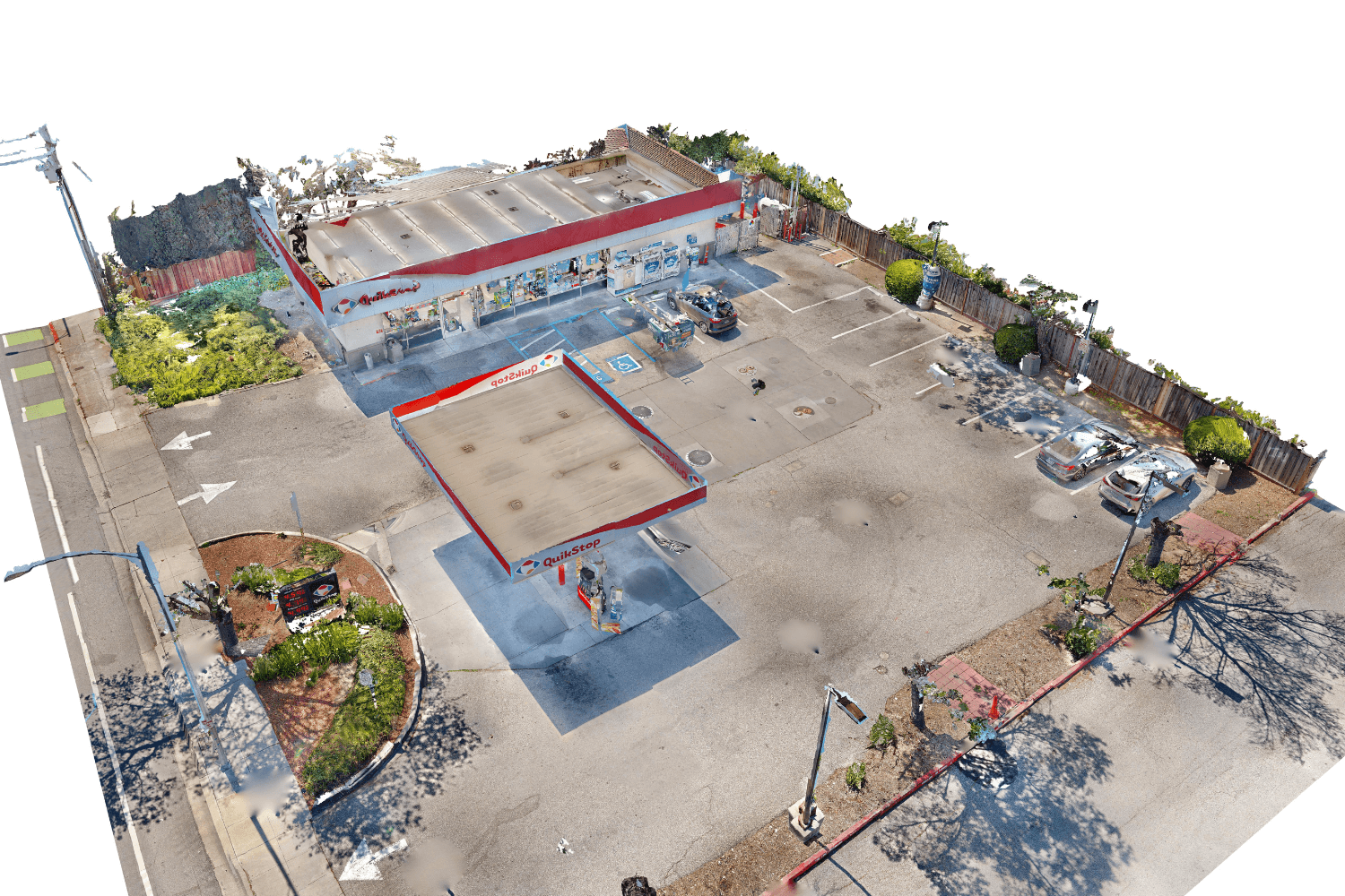 Scan to bim project Gas Station 3D 2