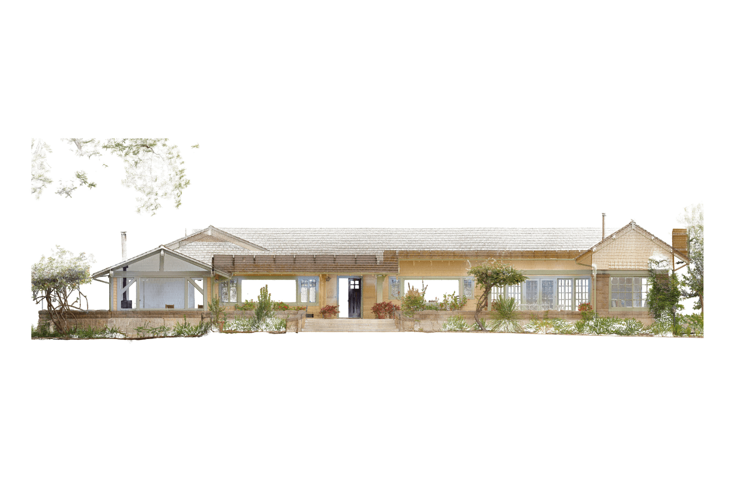 Scan to bim project Single Family House 11