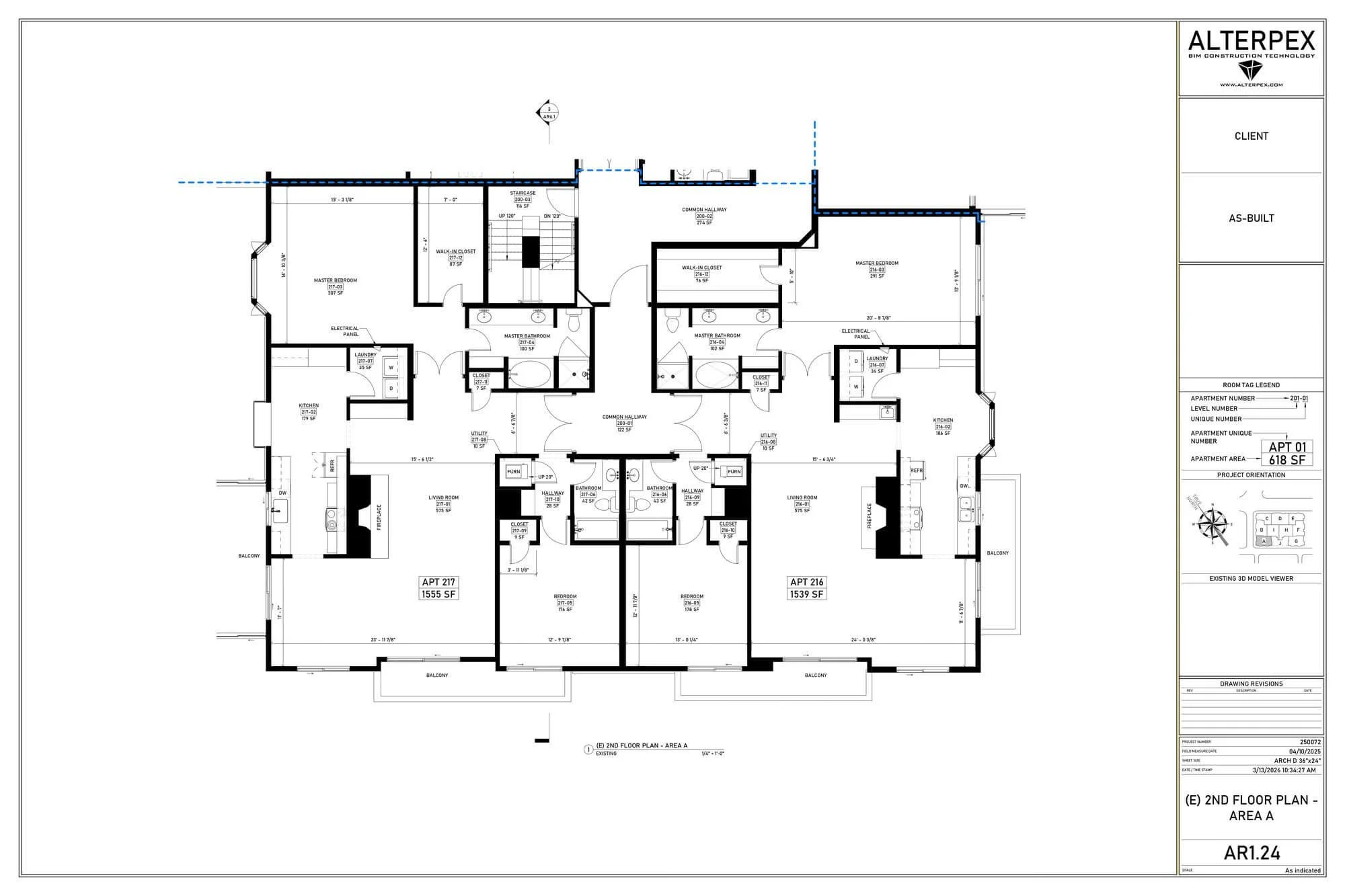 As built project multi family 7
