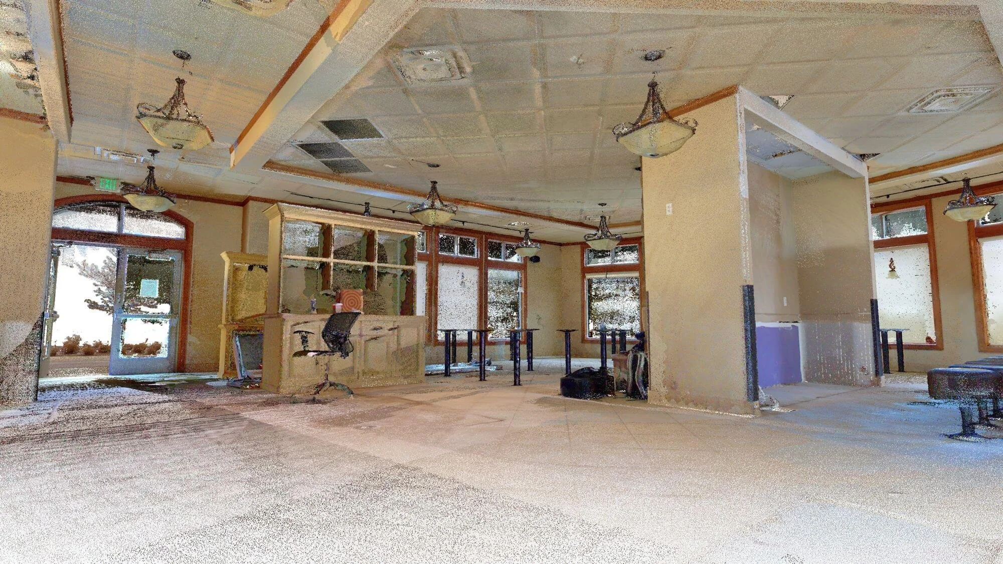 Portfolio laser scanning Restaurant 18