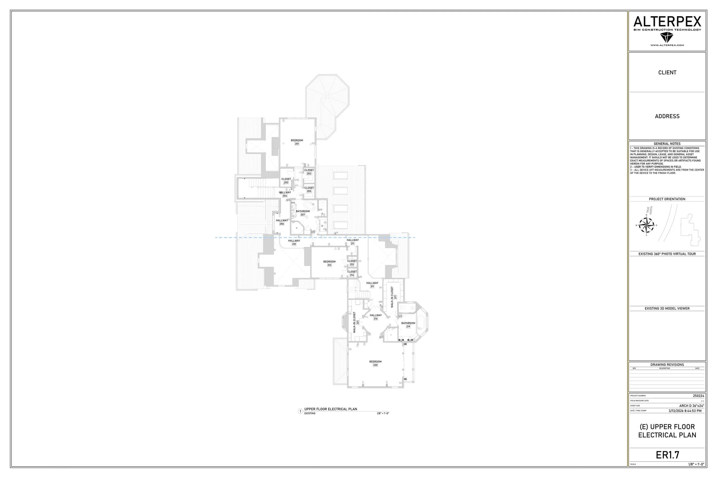 As Built Drawings Project Mansion 35