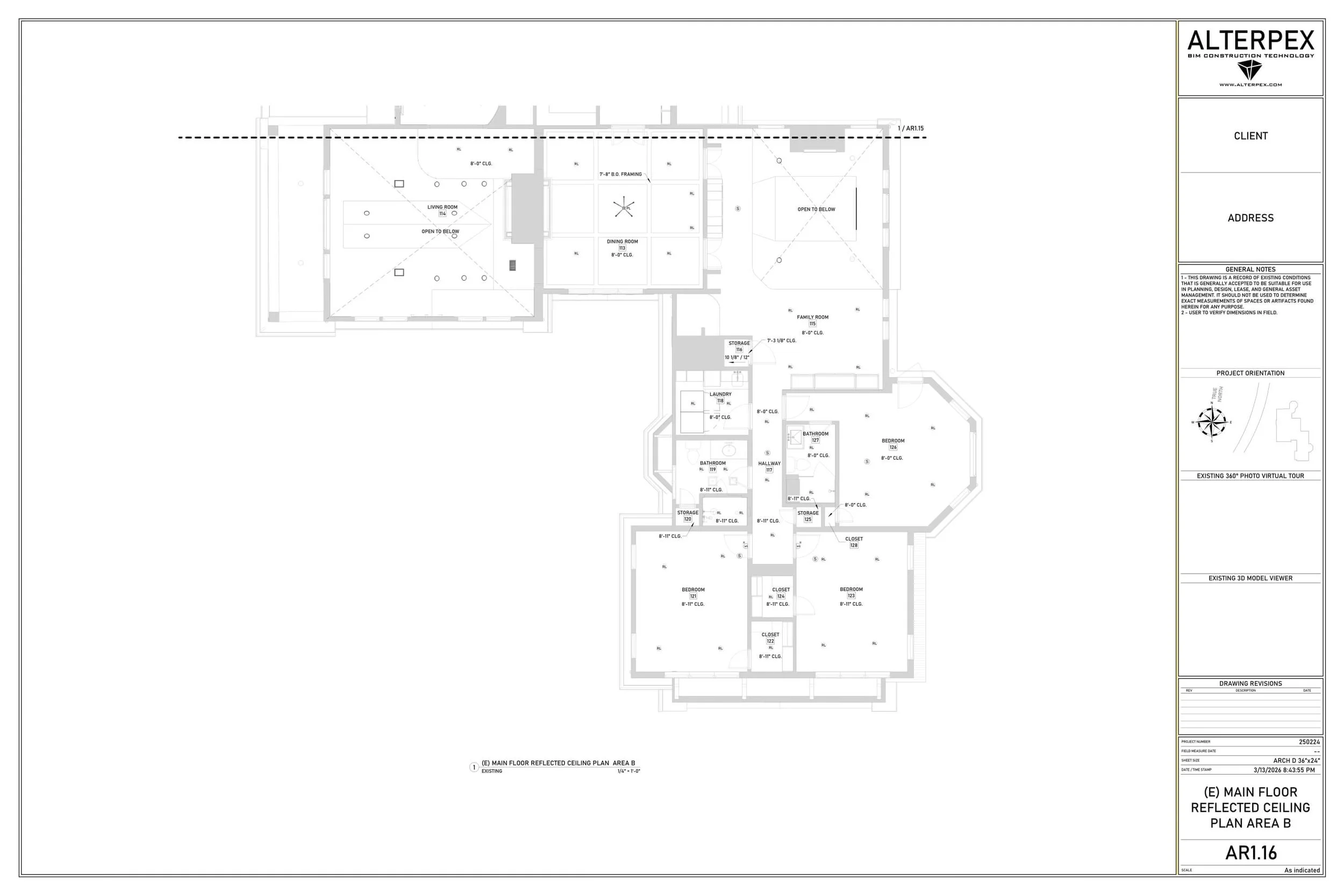 As Built Drawings Project Mansion 18