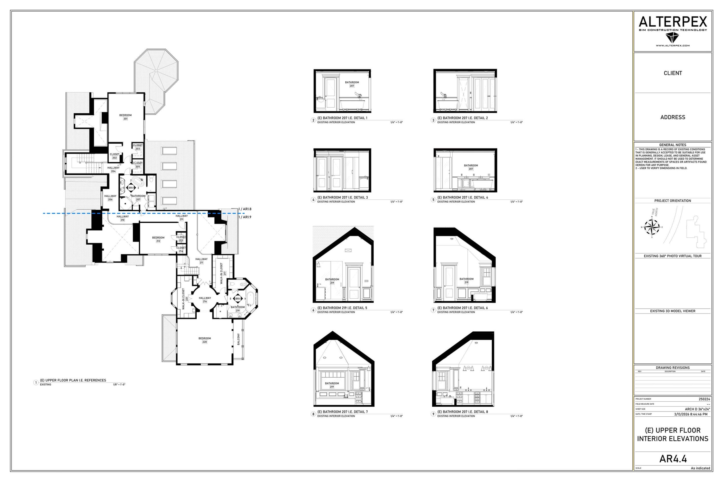 As Built Drawings Project Mansion 28