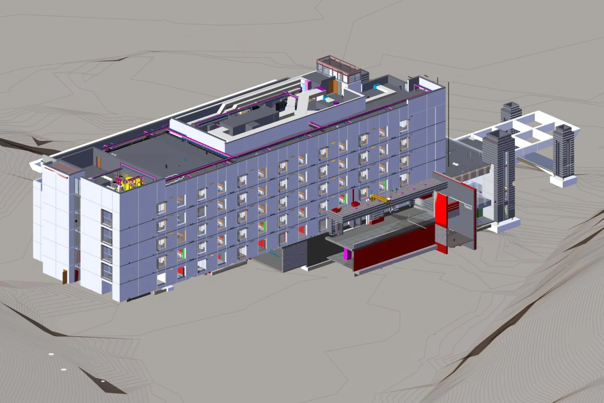 BIM Coordination project hotel 13
