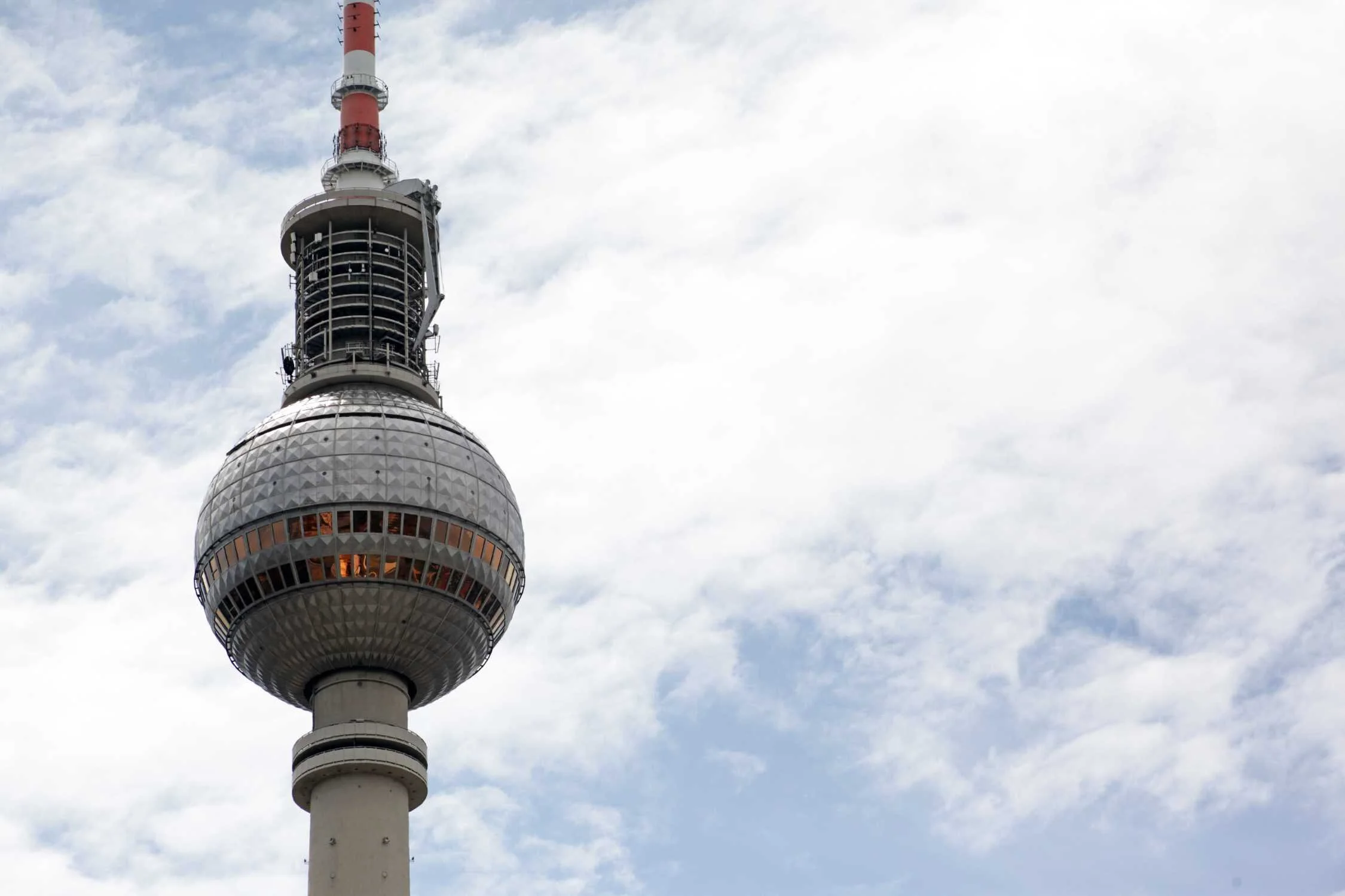 Berlin TV Tower in former East Berlin