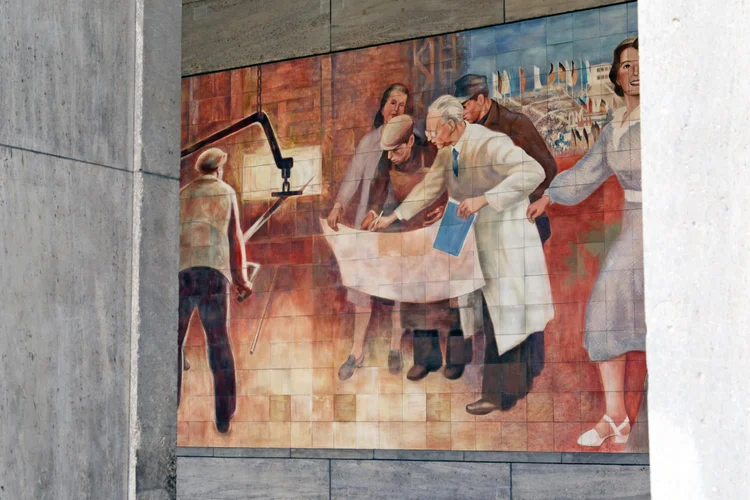 17 June Memorial Painting, Berlin