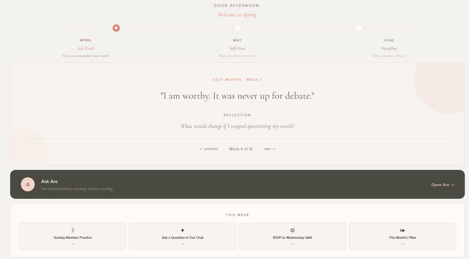 The Body Ministry member portal