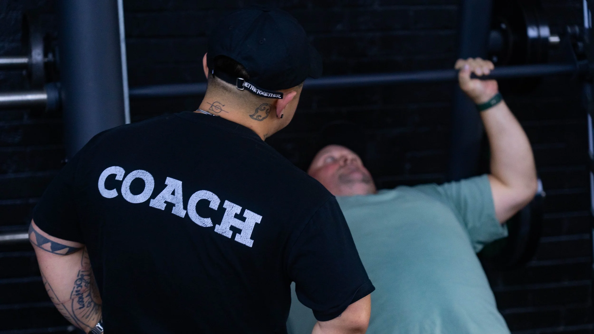Coaching and rehab support at Alpha Athletes