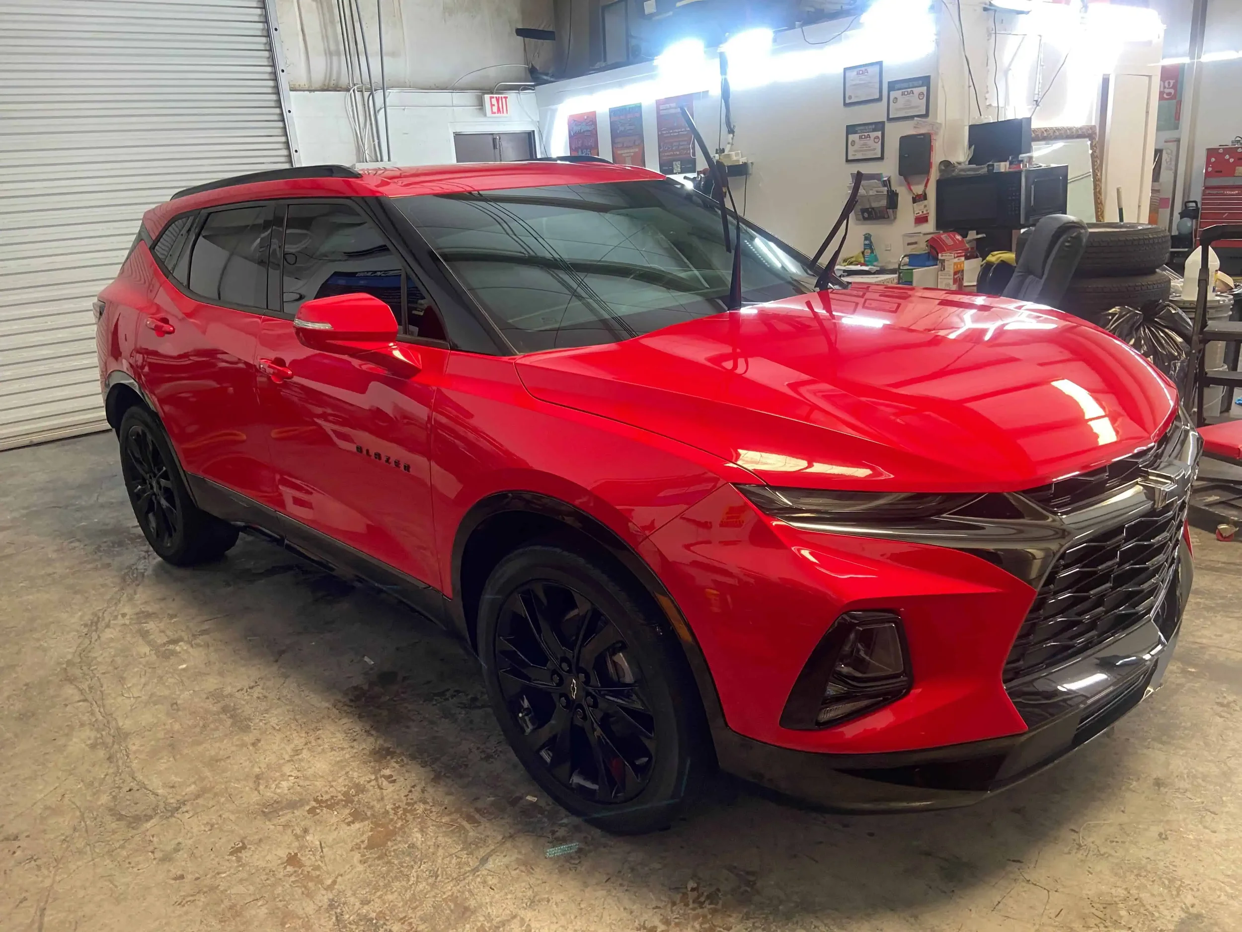 Detailed vehicle