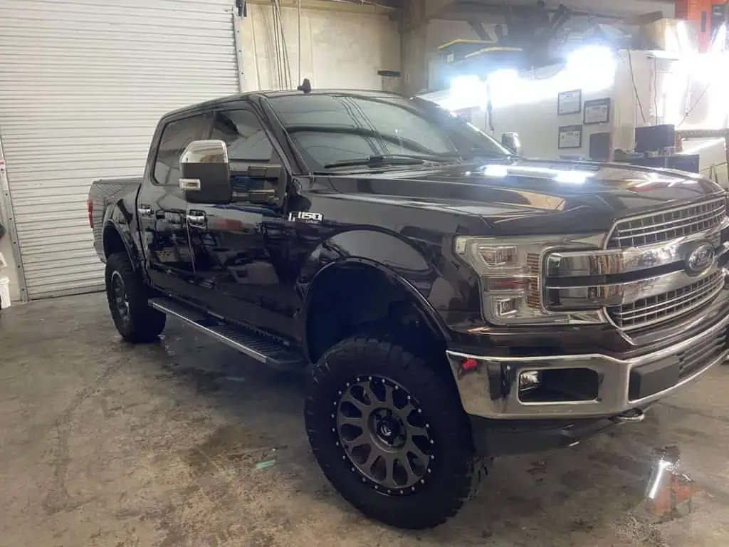 Detailed vehicle