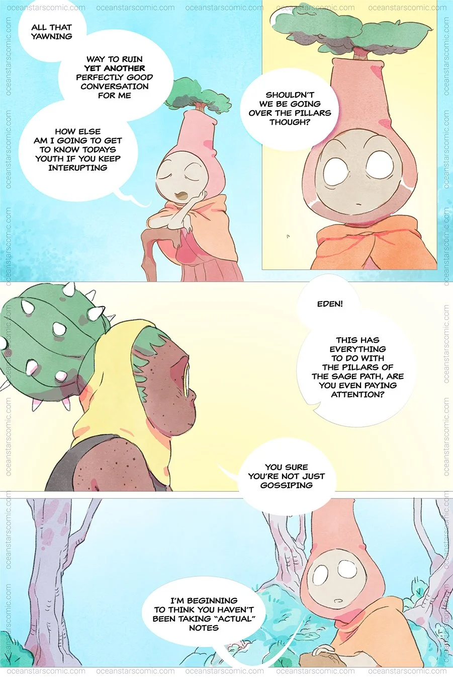 Oceanstars Comic Chapter 1 page 4